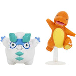 POKEMON BATTLE FIGURE PACK 2-PAK FIGURKI - widok 3 opakowania Jazwares szczegoly kolekcja