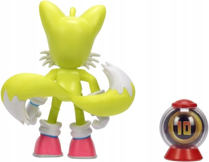 SONIC THE HEDGEHOG SEGA  SHINY TAILS 10c - widok 3 opakowania szczegoly zabawka kolekcja