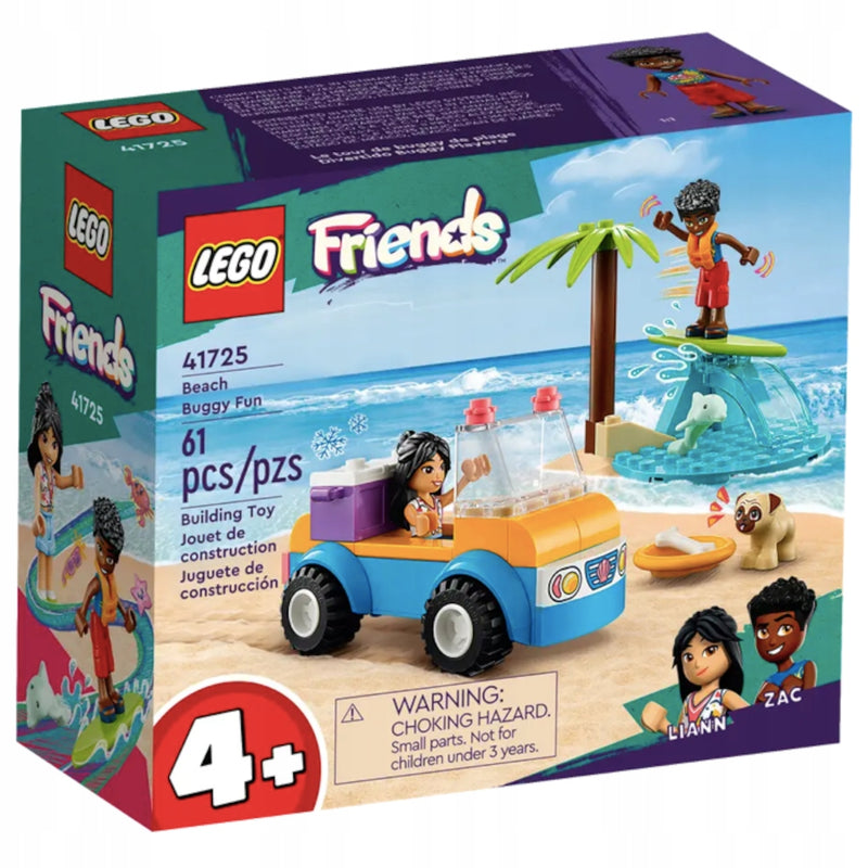 Zabawka LEGO FRIENDS ZESTAW KLOCKÓW ZABAWA Z ŁAZIKIEM PLAŻ - kolekcjonerska premium zabawki Aseo dla dzieci