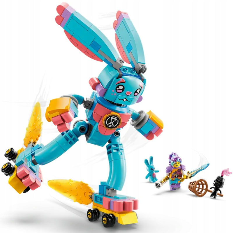 LEGO DREAMZZZ DUŻY ZESTAW KLOCKÓW IZZIE  - widok 3 opakowania szczegoly zabawka kolekcja