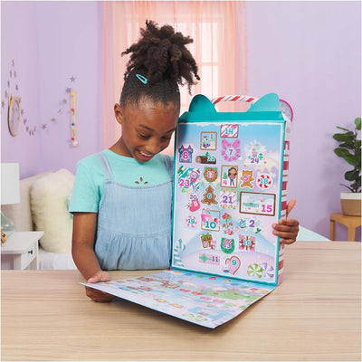 KOCI DOMEK GABI GABBY'S DOLLHOUSE KALEND - widok 2 opakowania szczegoly zabawka kolekcja