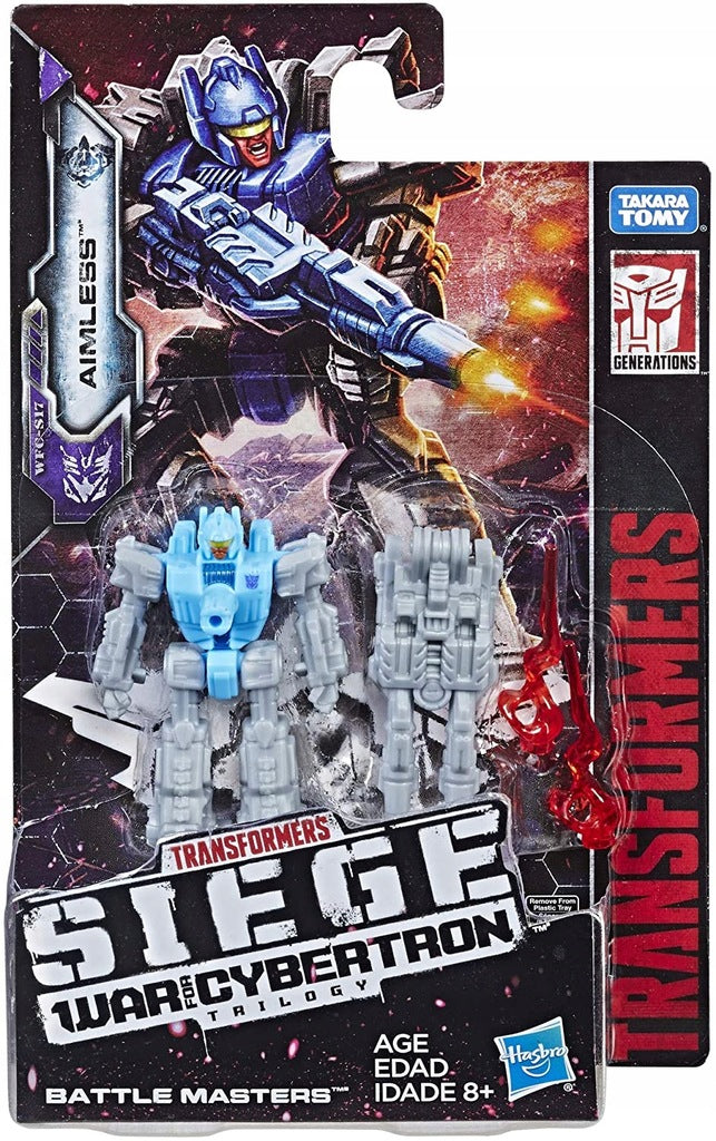 Zabawka TRANSFORMERS BUMBLEBEE BATTLE DECEPTICON AIMLESS - kolekcjonerska premium zabawki Aseo dla dzieci