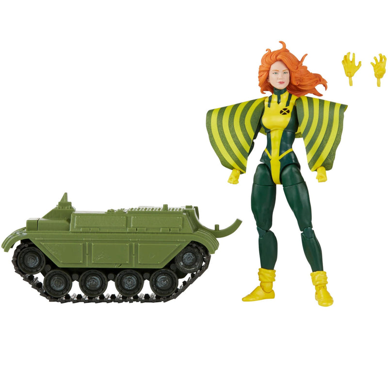 MARVEL LEGENDS SERIES X-MEN RUCHOMA  KOL - widok 4 opakowania Hasbro szczegoly kolekcja