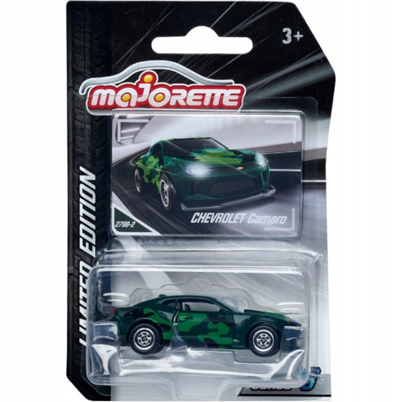 Zabawka MAJORETTE MODEL AUTO SAMOCHÓD CHEVROLET CAMARO - kolekcjonerska premium zabawki Aseo dla dzieci