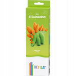 Zabawka HEY CLAY DINOS STEGOSAURUS 3 TUBKI - kolekcjonerska premium zabawki Aseo dla dzieci