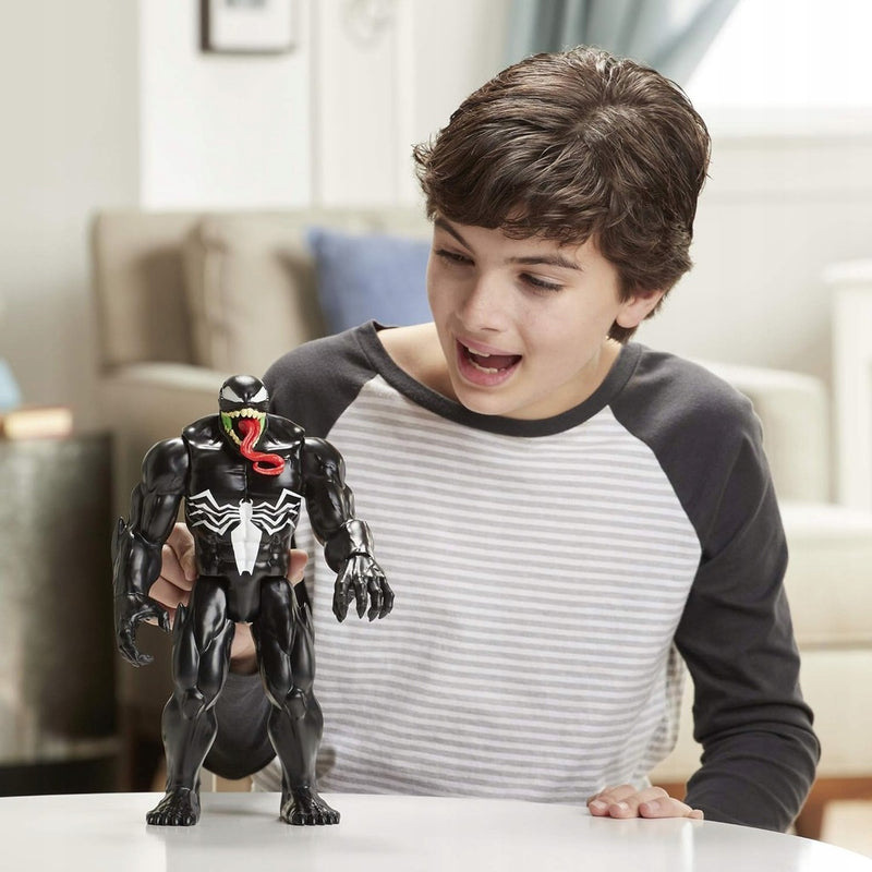 MARVEL SPIDER-MAN MAXIMUM VENOM TITAN HE - widok 7 opakowania szczegoly zabawka kolekcja