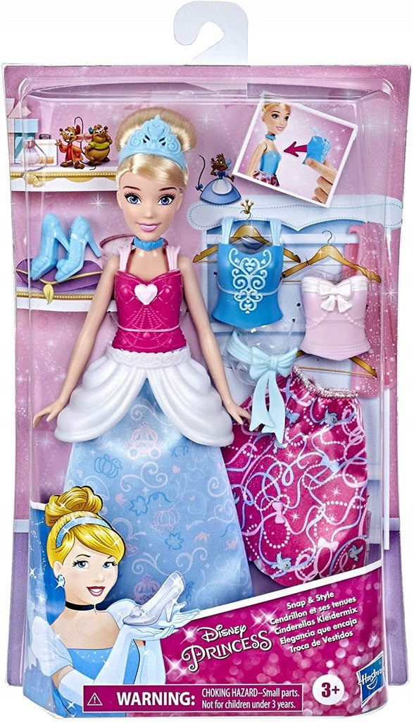 Zabawka KSIĘŻNICZKI DISNEY LALKA KOPCIUSZEK AKCESORIA - kolekcjonerska premium zabawki Aseo dla dzieci
