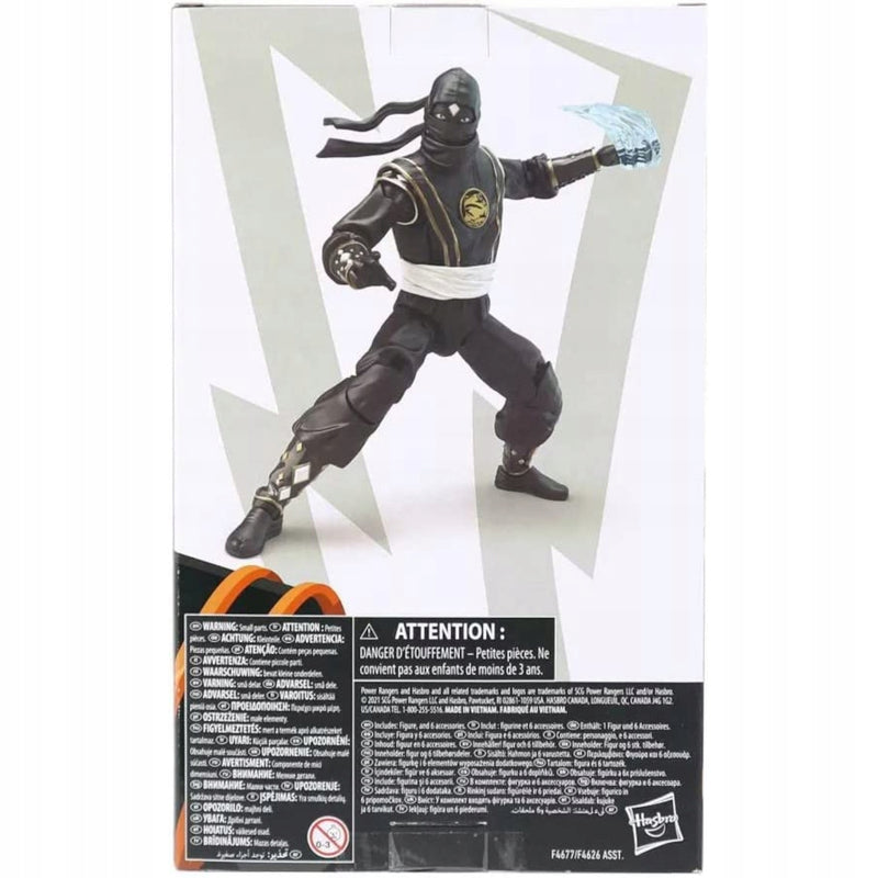 POWER RANGERS MIGHTY MORPHIN NINJA CZARN - widok 7 opakowania szczegoly zabawka kolekcja