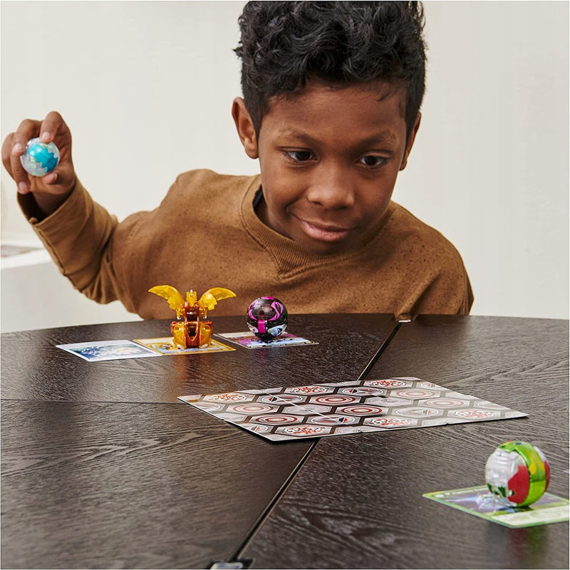 BAKUGAN EVOLUTIONS BATTLE PACK BLITZ FOX - widok 8 opakowania szczegoly zabawka kolekcja