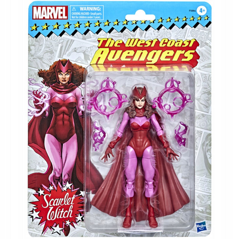 Zabawka MARVEL LEGENDS COMICS  SCARLET WITCH 16cm - kolekcjonerska premium zabawki Aseo dla dzieci