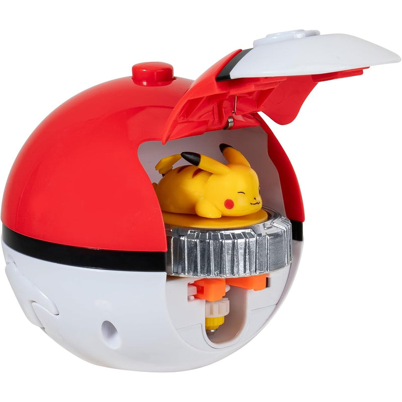 POKEMON BATTLE SPINNER ARENA SET JAZWARE - widok 7 opakowania Jazwares szczegoly kolekcja