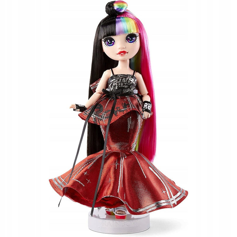 RAINBOW HIGH COLLECTOR DOLL LALKA JETT D - widok 4 opakowania szczegoly zabawka kolekcja