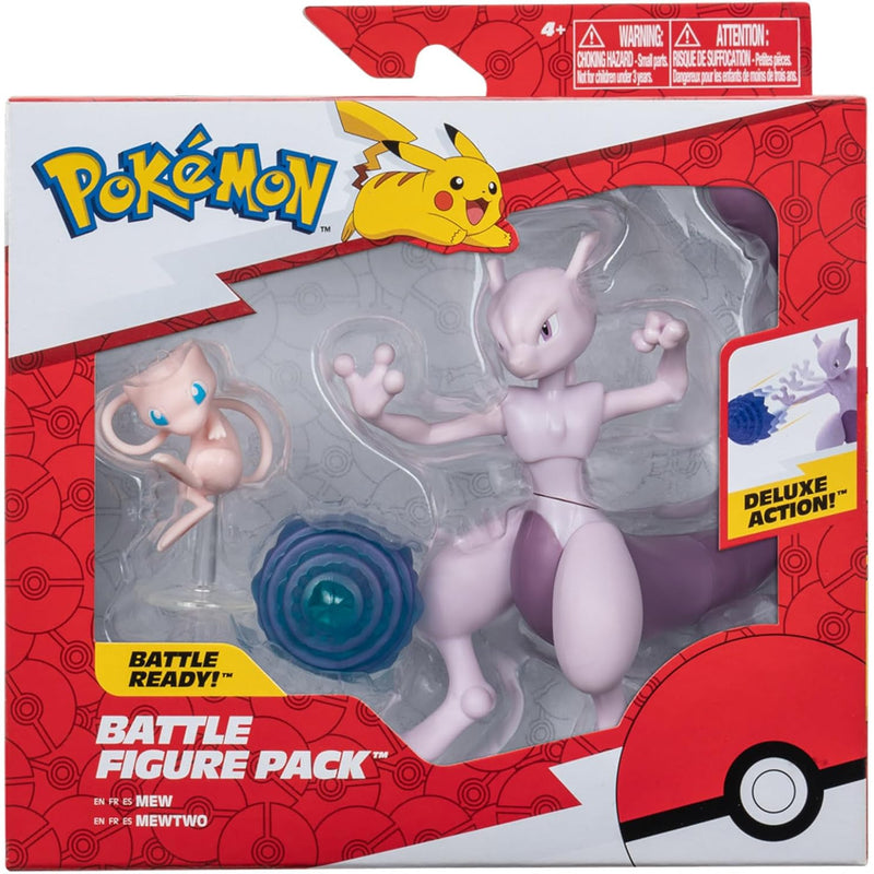 Zabawka POKEMON BATTLE FIGURE PACK ZESTAW 2-PAK ORYGINALNE - kolekcjonerska Jazwares premium dla dzieci fanow