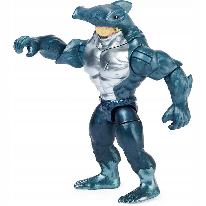DC COMICS BATMAN RUCHOMA  KING SHARK 10c - widok 3 opakowania szczegoly zabawka kolekcja