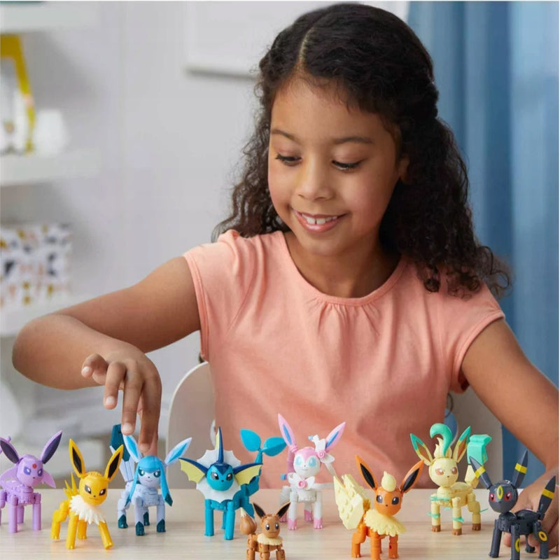 MEGA EEVEE VAPOREON FLAREON JOLTEON UMBR - widok 5 opakowania szczegoly zabawka kolekcja