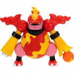 POKEMON ORYGINALNA RUCHOMA  MAGMORTAR - widok 2 opakowania szczegoly zabawka kolekcja