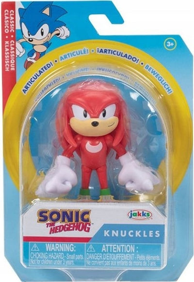 Zabawka SONIC RUCHOMA  KNUCKLES JAKKS PACIFIC 7cm - kolekcjonerska premium zabawki Aseo dla dzieci