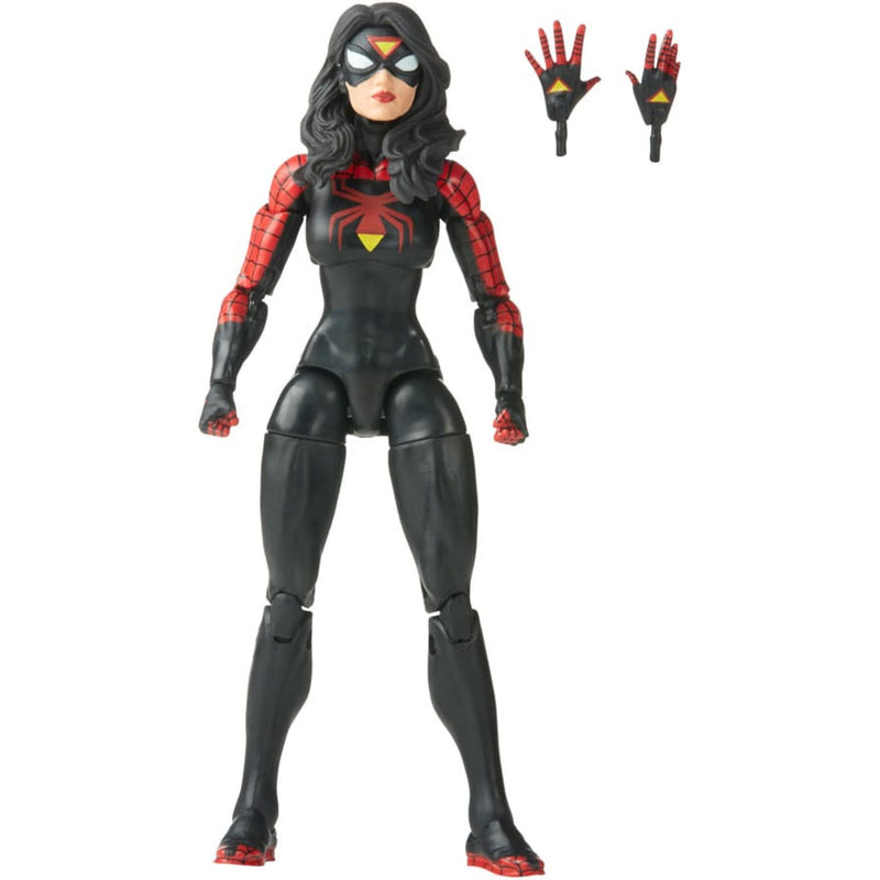MARVEL LEGENDS  RUCHOMA SPIDER-MAN JESSI - widok 4 opakowania Hasbro szczegoly kolekcja