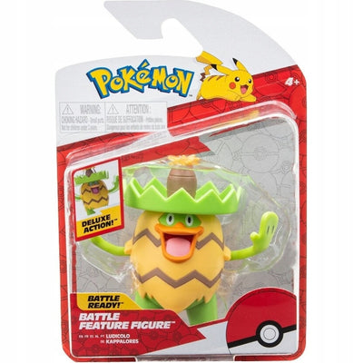 Zabawka POKEMON ORYGINALNA RUCHOMA  LUDICOLO - kolekcjonerska premium zabawki Aseo dla dzieci