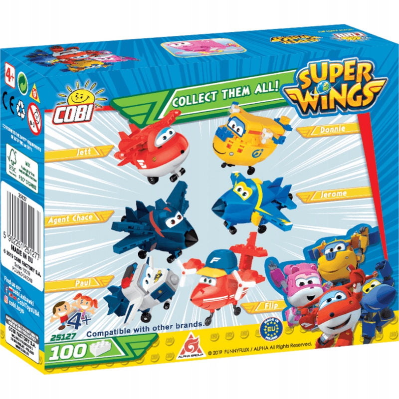 COBI SUPER WINGS SAMOLOT DIZZY FRUNIA 25 - widok 4 opakowania szczegoly zabawka kolekcja