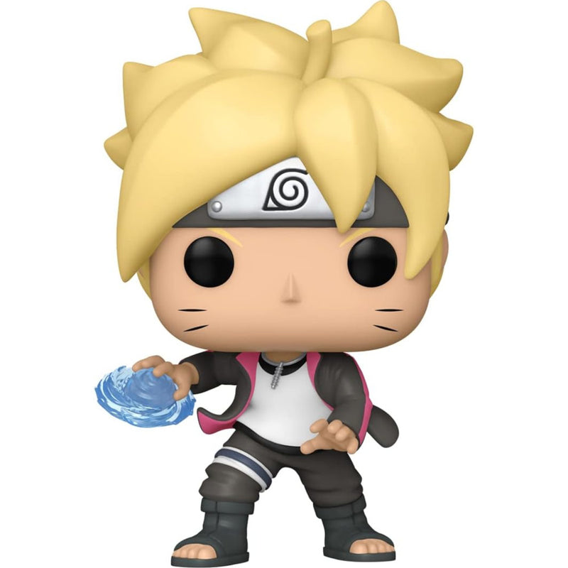Funko POP ANIMATION BORUTO   BORUTO WITH RASE - widok 2 opakowania tyl back box kolekcjonerska