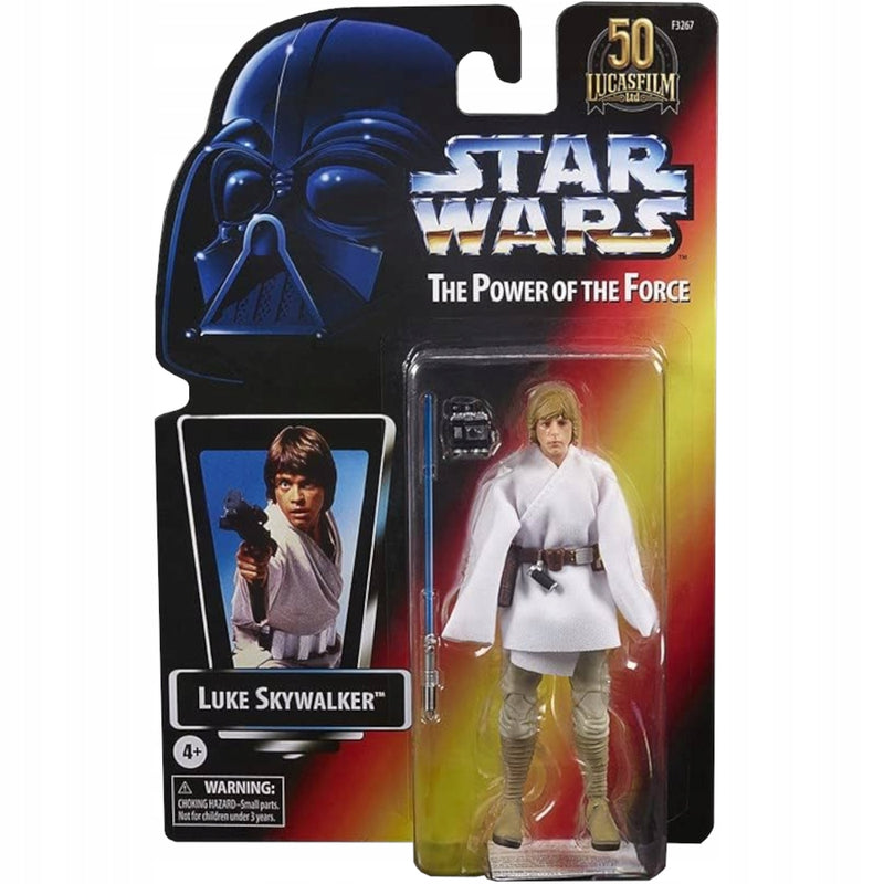 Zabawka STAR WARS THE POWER OF THE FORCE RUCHOMA  LUKE SKY - kolekcjonerska premium zabawki Aseo dla dzieci