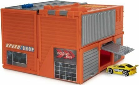 MICRO MACHINES ZESTAW ROZKŁADANY GARAŻ P - widok 4 opakowania szczegoly zabawka kolekcja