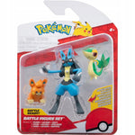 Zabawka POKEMON ORYGINALNE FIGURKI ZESTAW JAZWARES 3-PAK L - kolekcjonerska premium zabawki Aseo dla dzieci