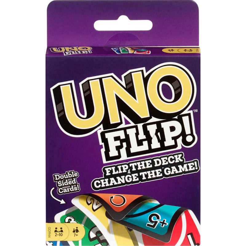 Zabawka GRA KARCIANA UNOFLIP! MATTEL GAMES GRA LOGICZNA RO - kolekcjonerska premium zabawki Aseo dla dzieci