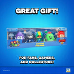 BRAWL STARS RUCHOME FIGURKI ZADYMIARZE 5 - widok 2 opakowania szczegoly zabawka kolekcja