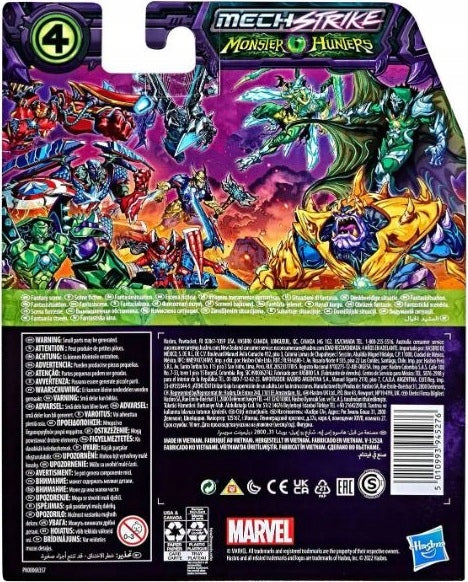 MARVEL MECH STRIKE MONSTER HUNTERS DOCTO - widok 3 opakowania szczegoly zabawka kolekcja