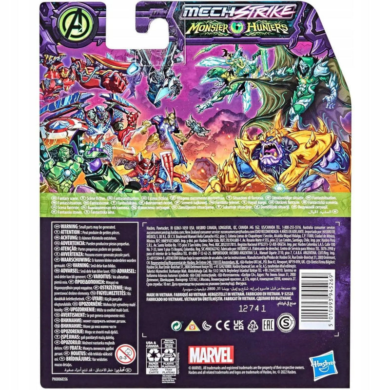 MARVEL MECHSTRIKE MONSTER HUNTERS AVENGE - widok 3 opakowania szczegoly zabawka kolekcja