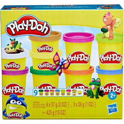 Zabawka PLAY-DOH CIASTOLINA HASBRO ZESTAW KOLOROWY OGRÓD 9 - kolekcjonerska premium zabawki Aseo dla dzieci