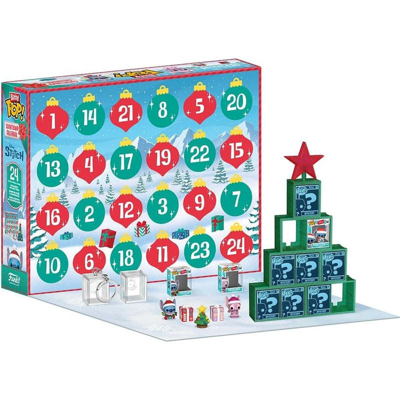 Funko Bitty Stitch - szczegóły mini POP - Advent Calendar Disney kolekcjonerski 24 days countdown