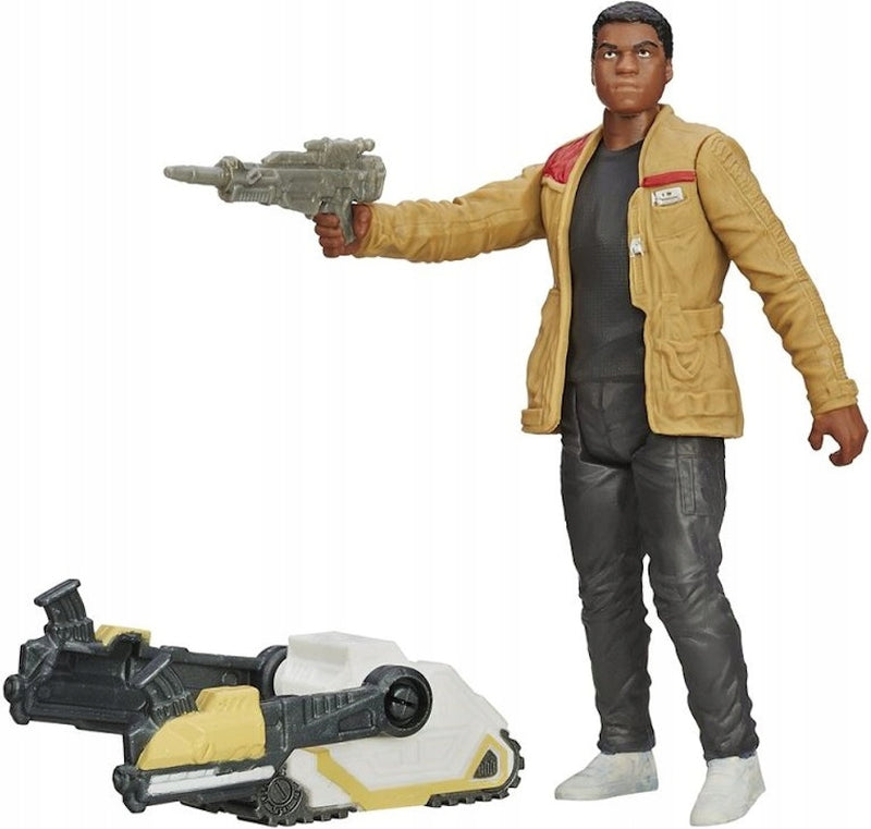 STAR WARS GWIEZDNE WOJNY  FINN (JAKKU) - widok 3 opakowania szczegoly zabawka kolekcja