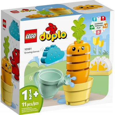 Zabawka LEGO DUPLO PIERWSZY ZESTAW ROSNĄCA MARCHEWKA 10981 - kolekcjonerska premium zabawki Aseo dla dzieci
