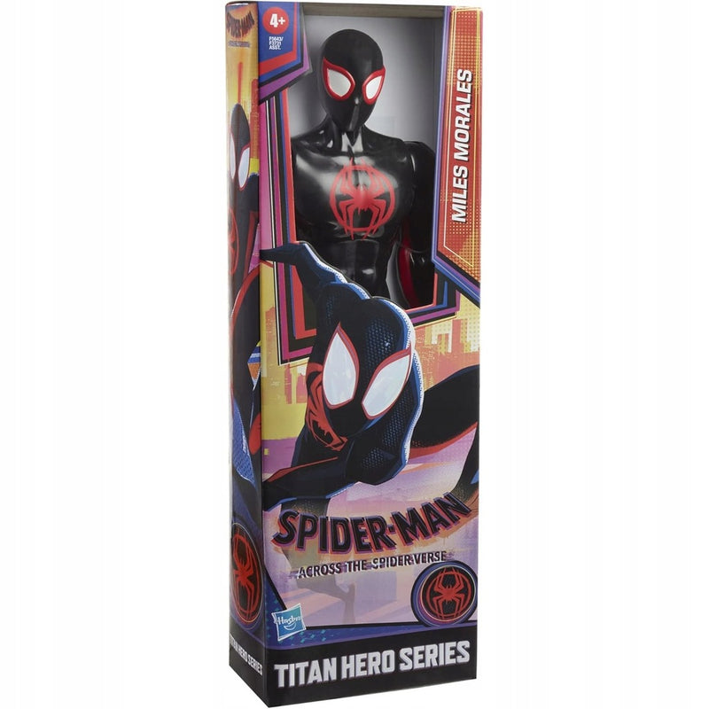 MARVEL SPIDER-MAN SPIDER-VERSE TITAN HER - widok 2 opakowania szczegoly zabawka kolekcja