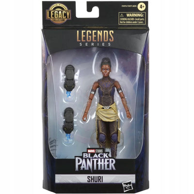 Zabawka MARVEL LEGENDS BLACK PANTHER RUCHOMA  SHURI - kolekcjonerska premium zabawki Aseo dla dzieci