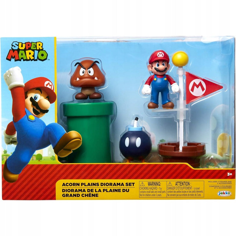 SUPER MARIO JAKKS PACIFIC ACORN PLAINS D - widok 8 opakowania szczegoly zabawka kolekcja