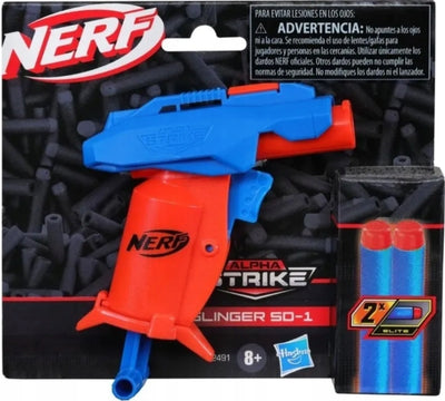 Zabawka NERF PISTOLET STRZAŁKI ALPHA STRIKE SLINGER SD-1 - kolekcjonerska premium zabawki Aseo dla dzieci