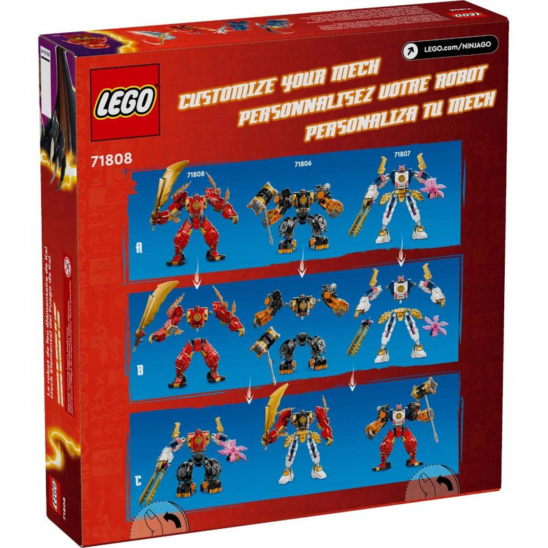 LEGO NINJAGO ORYGINALNY DUŻY ZESTAW KLOC - widok 3 LEGO opakowanie szczegoly collectible