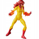 MARVEL LEGENDS RUCHOMA  X-MEN FIRESTAR - widok 4 opakowania szczegoly zabawka kolekcja