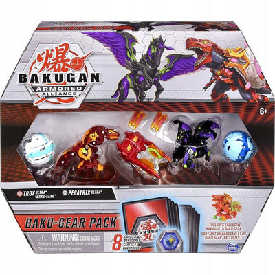 Zabawka BAKUGAN ARMORED ALLIANCE ZESTAW BAKU-GEAR PACK - kolekcjonerska premium zabawki Aseo dla dzieci