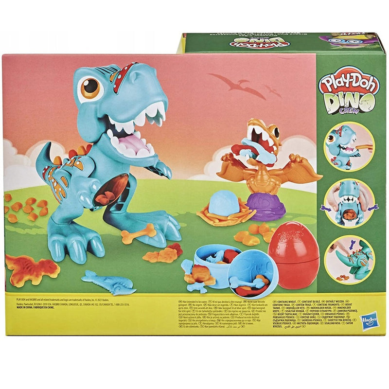 PLAY-DOH DINO CREW CIASTOLINA ZESTAW PRZ - widok 3 opakowania szczegoly zabawka kolekcja