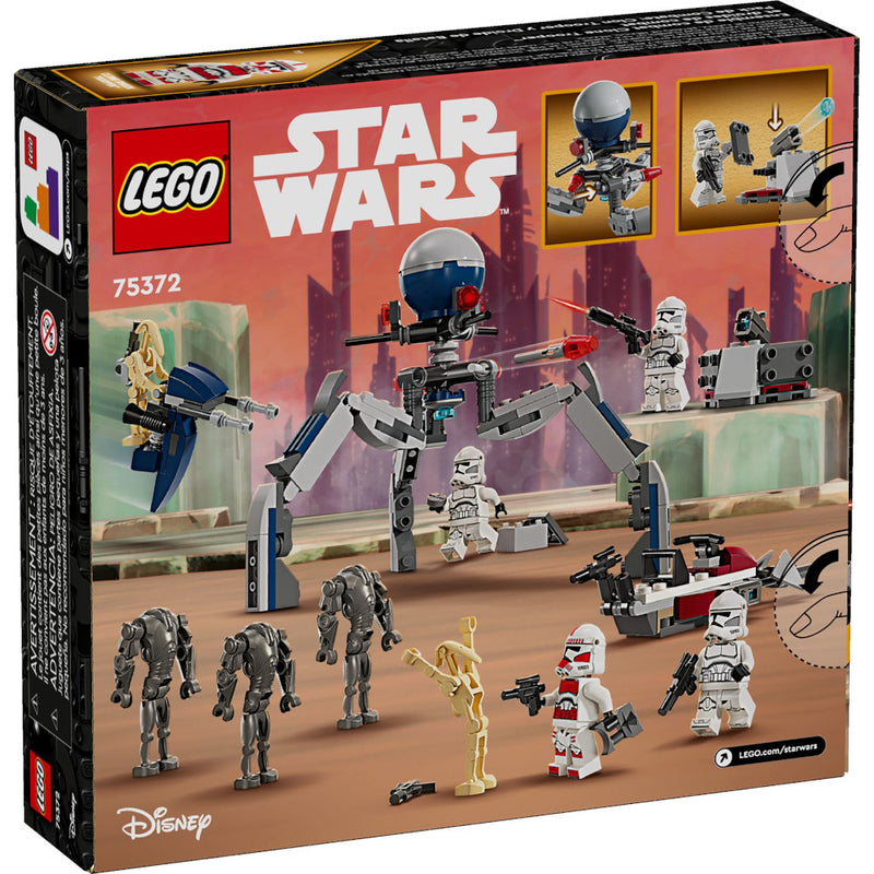 LEGO STAR WARS BITEWNY Z ŻOŁNIERZEM ARMI - widok 3 LEGO opakowanie szczegoly collectible