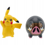 POKEMON BATTLE FIGURE PACK 2-PAK ORYGINA - widok 2 opakowania szczegoly zabawka kolekcja