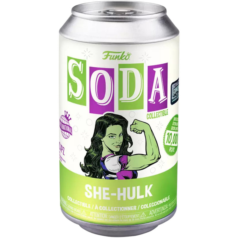 Funko POP FUNKO SODA MARVEL SHE-HULK COLLECTI - widok 3 opakowania tyl back box kolekcjonerska