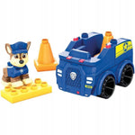 MEGA BLOKS PSI PATROL RADIOWÓZ PATROLOWY - widok 3 opakowania szczegoly zabawka kolekcja
