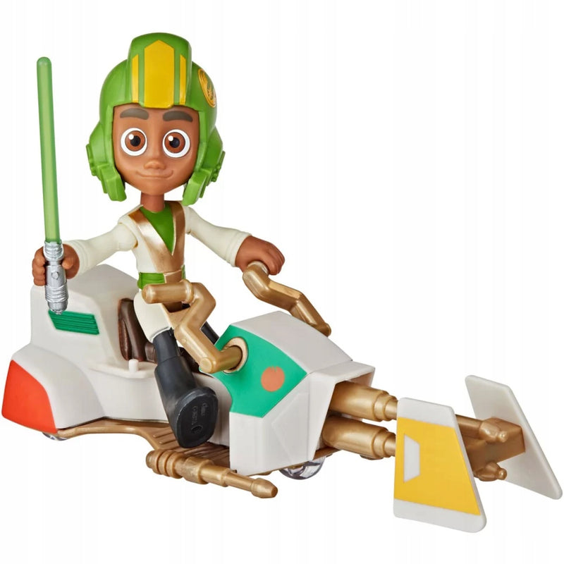 STAR WARS JEDI  KAI BRIGHTSTAR + ŚMIGACZ - widok 4 opakowania szczegoly zabawka kolekcja