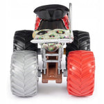 MONSTER JAM TRUCK AUTO TERENOWE SPIN MAS - widok 4 opakowania szczegoly zabawka kolekcja